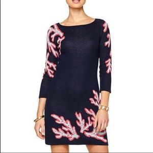 Lilly Pulitzer Coral Sea sweater dress